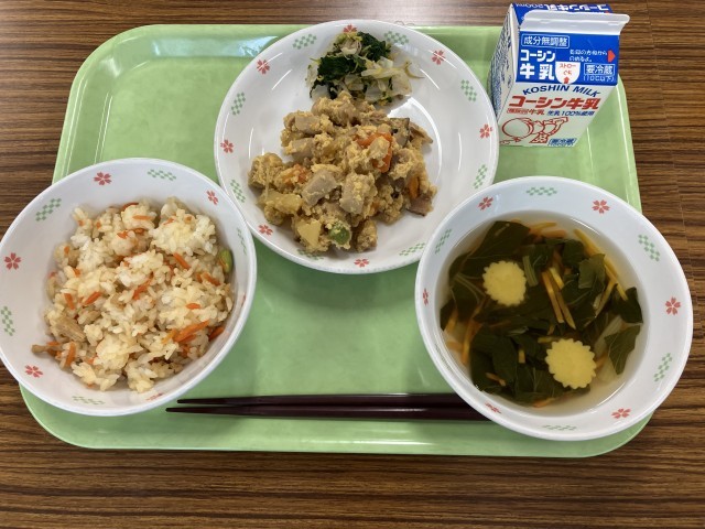 ９月９日　給食