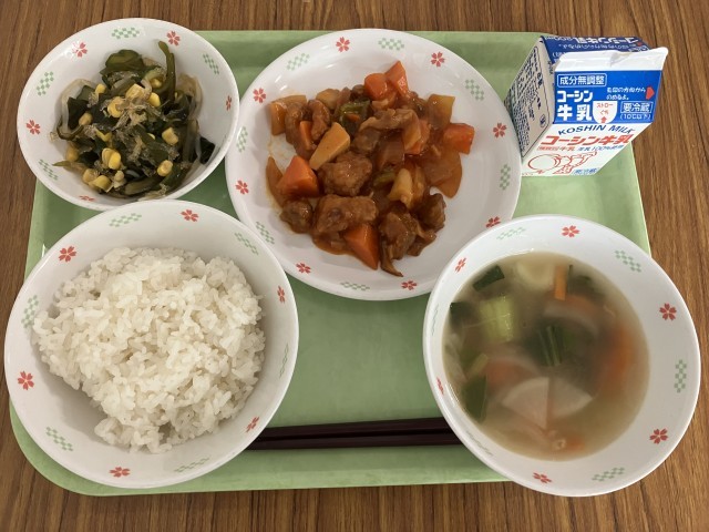 10月23日　給食
